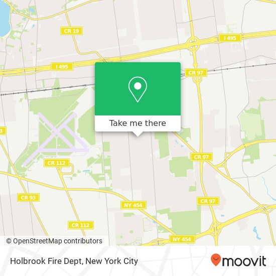 Holbrook Fire Dept map