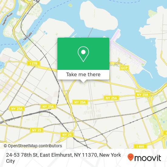 24-53 78th St, East Elmhurst, NY 11370 map