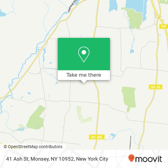 41 Ash St, Monsey, NY 10952 map