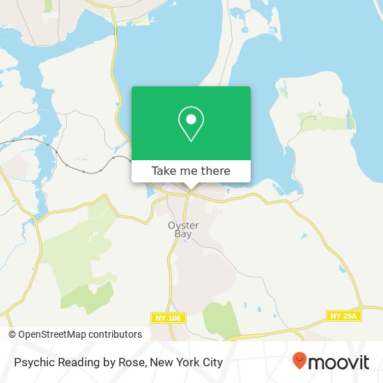 Psychic Reading by Rose map