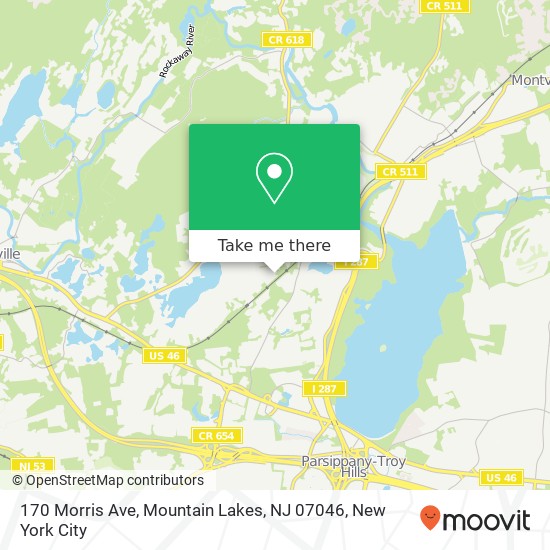 170 Morris Ave, Mountain Lakes, NJ 07046 map