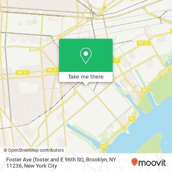 Foster Ave (foster and E 96th St), Brooklyn, NY 11236 map