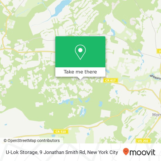 Mapa de U-Lok Storage, 9 Jonathan Smith Rd