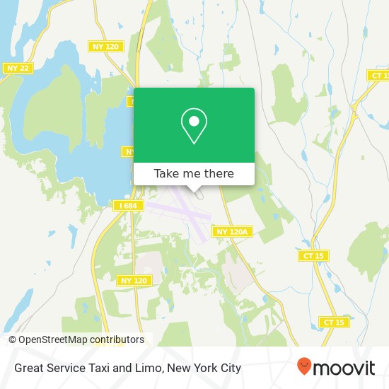 Mapa de Great Service Taxi and Limo