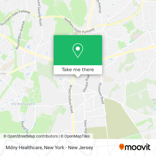 Mapa de Mdny Healthcare