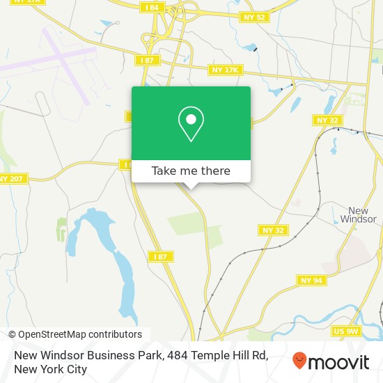 New Windsor Business Park, 484 Temple Hill Rd map