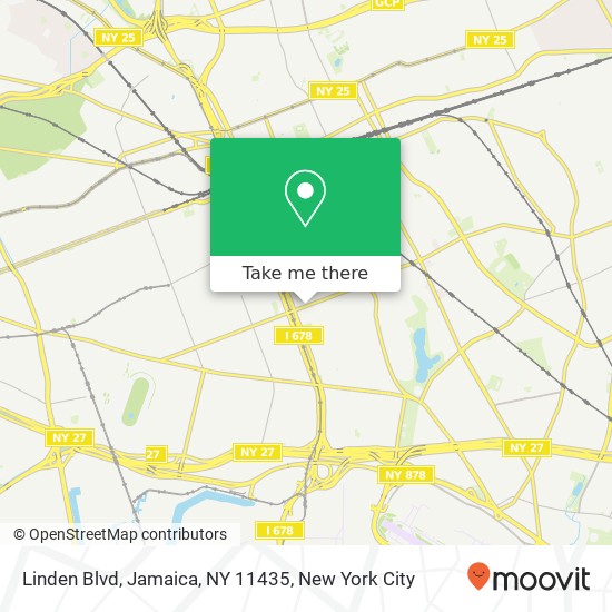 Linden Blvd, Jamaica, NY 11435 map