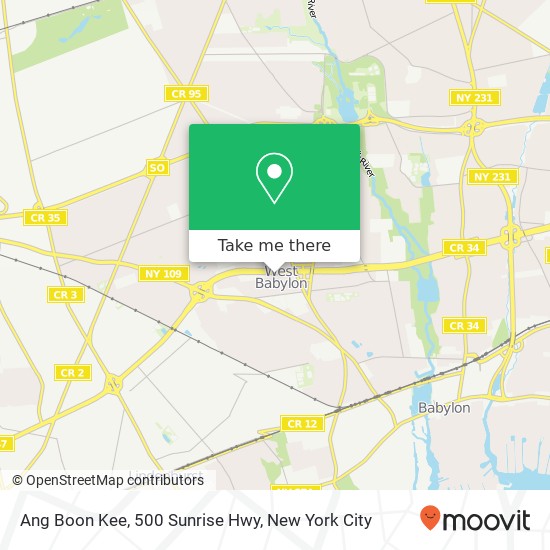 Mapa de Ang Boon Kee, 500 Sunrise Hwy