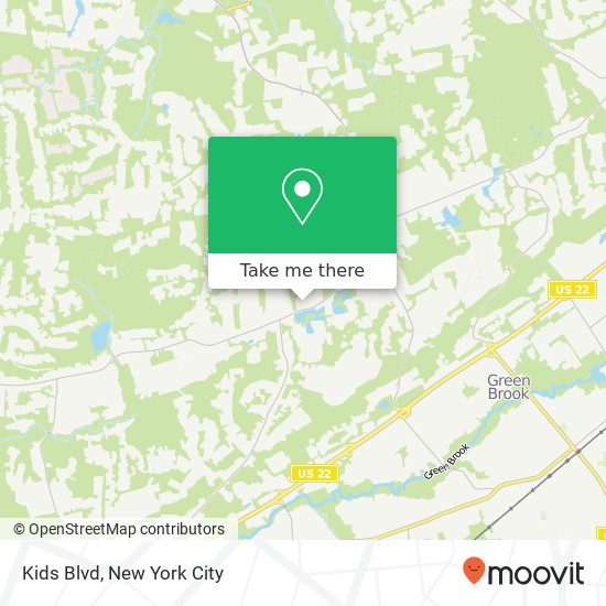 Mapa de Kids Blvd