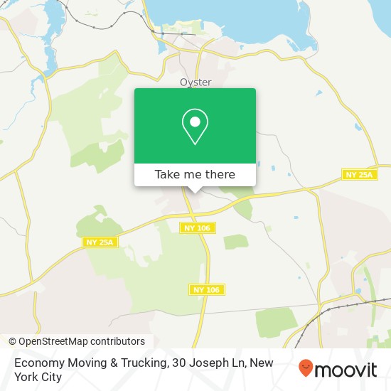 Mapa de Economy Moving & Trucking, 30 Joseph Ln