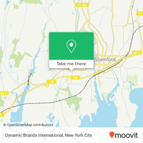 Dynamic Brands International map