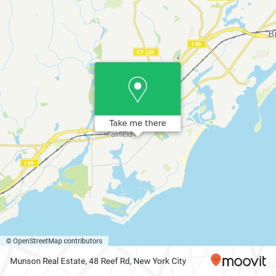 Munson Real Estate, 48 Reef Rd map
