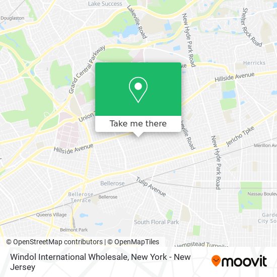 Windol International Wholesale map