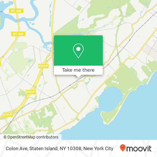 Colon Ave, Staten Island, NY 10308 map