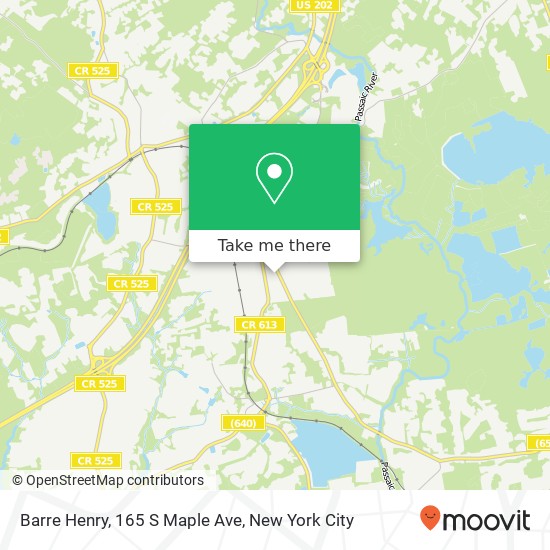 Mapa de Barre Henry, 165 S Maple Ave