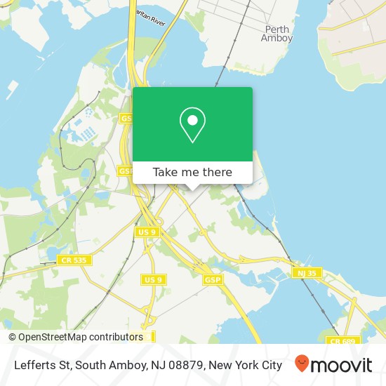 Lefferts St, South Amboy, NJ 08879 map