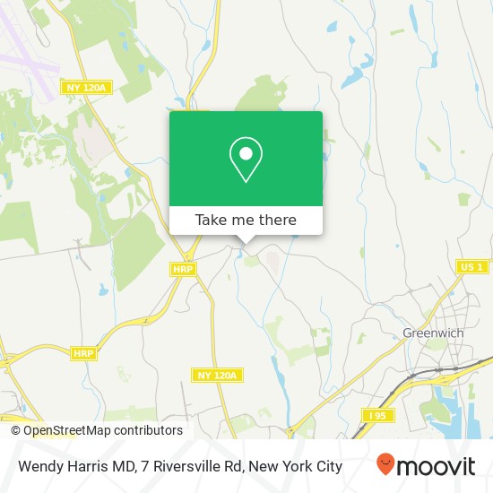 Wendy Harris MD, 7 Riversville Rd map