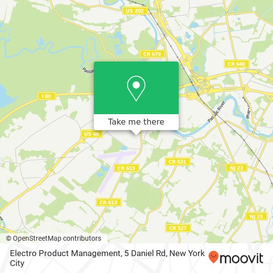 Electro Product Management, 5 Daniel Rd map