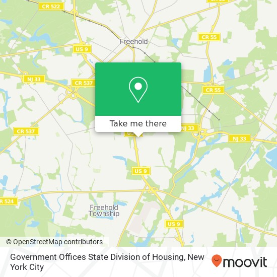 Government Offices State Division of Housing map