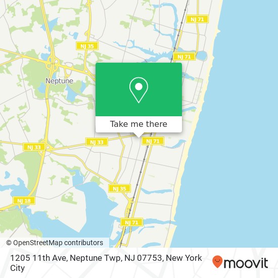 1205 11th Ave, Neptune Twp, NJ 07753 map