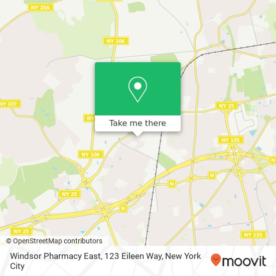 Mapa de Windsor Pharmacy East, 123 Eileen Way