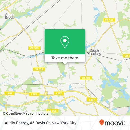 Audio Energy, 45 Davis St map