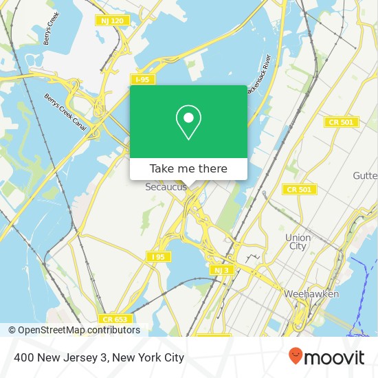 Mapa de 400 New Jersey 3