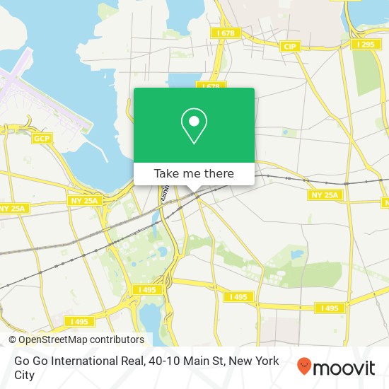 Mapa de Go Go International Real, 40-10 Main St