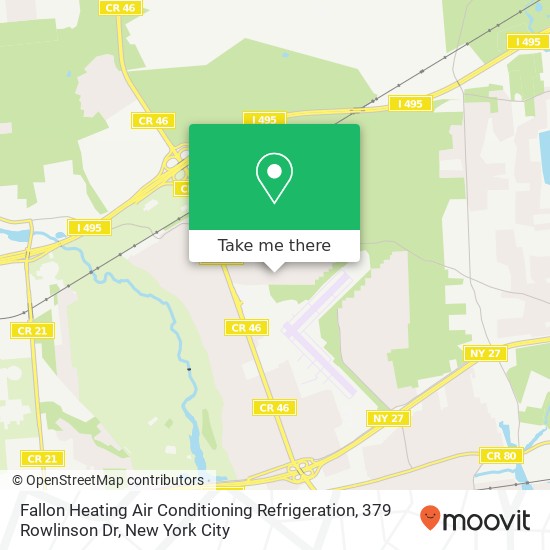 Fallon Heating Air Conditioning Refrigeration, 379 Rowlinson Dr map