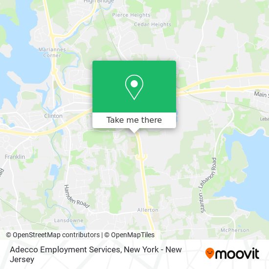 Adecco Employment Services map