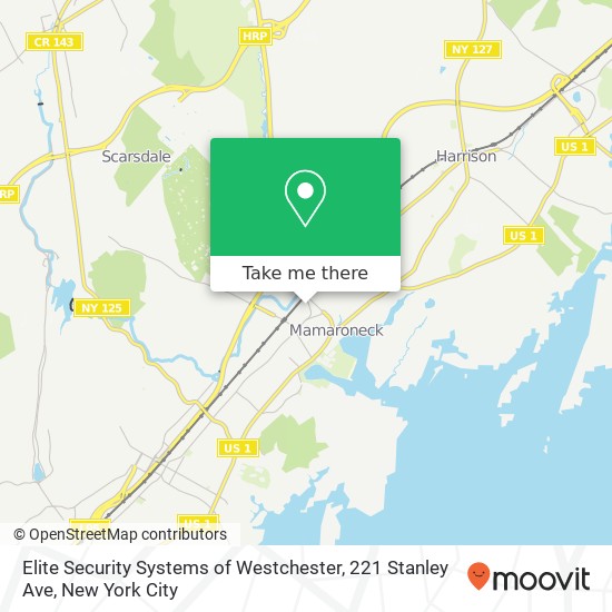 Elite Security Systems of Westchester, 221 Stanley Ave map
