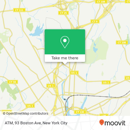 Mapa de ATM, 93 Boston Ave