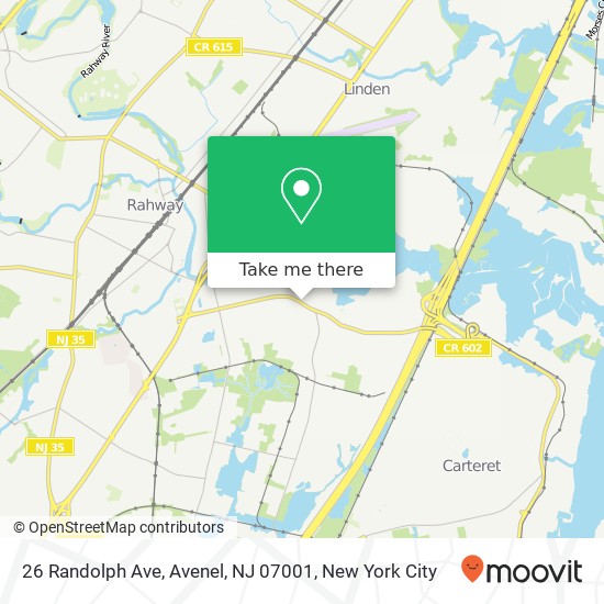 26 Randolph Ave, Avenel, NJ 07001 map