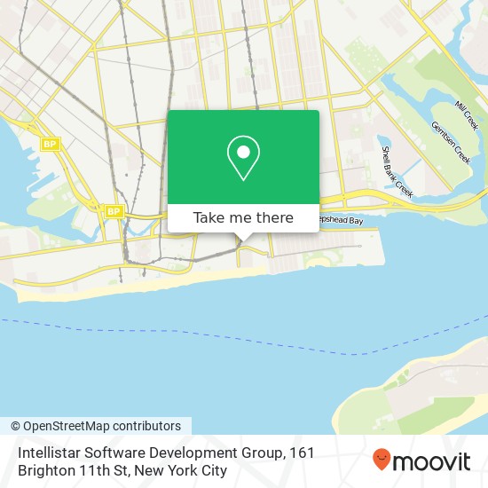 Intellistar Software Development Group, 161 Brighton 11th St map