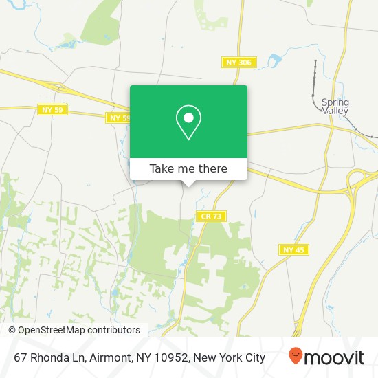 67 Rhonda Ln, Airmont, NY 10952 map
