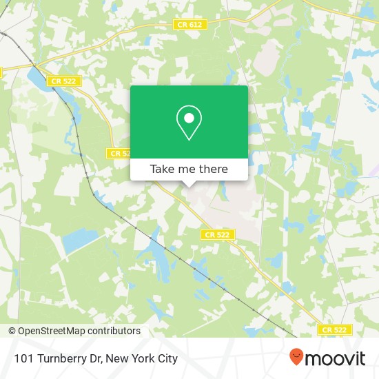 101 Turnberry Dr, Monroe Twp (Monroe Twp (Middlesex county)), NJ 08831 map