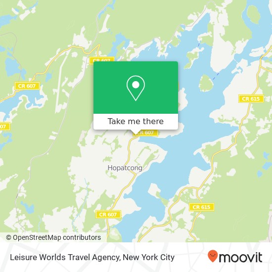 Leisure Worlds Travel Agency map