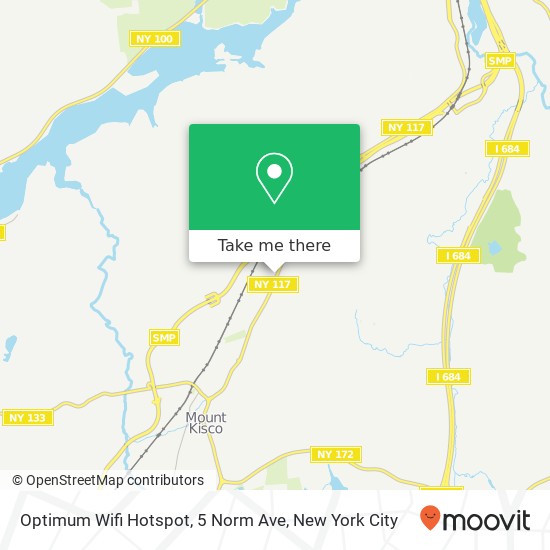Optimum Wifi Hotspot, 5 Norm Ave map