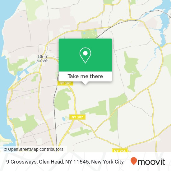 9 Crossways, Glen Head, NY 11545 map