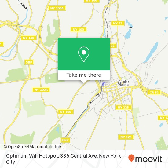 Optimum Wifi Hotspot, 336 Central Ave map