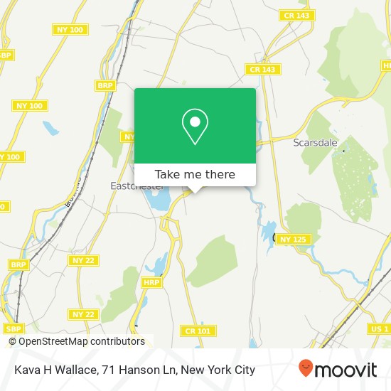 Mapa de Kava H Wallace, 71 Hanson Ln