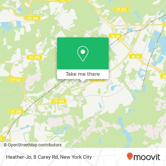 Mapa de Heather-Jo, 8 Carey Rd