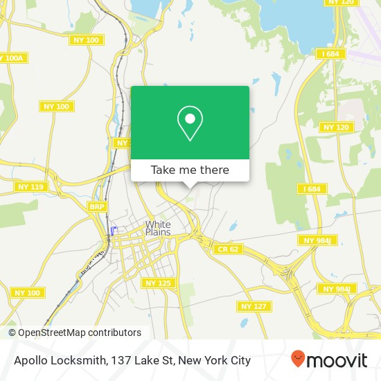 Mapa de Apollo Locksmith, 137 Lake St