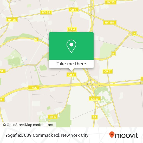 Yogaflex, 639 Commack Rd map