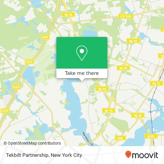 Mapa de Tekbilt Partnership