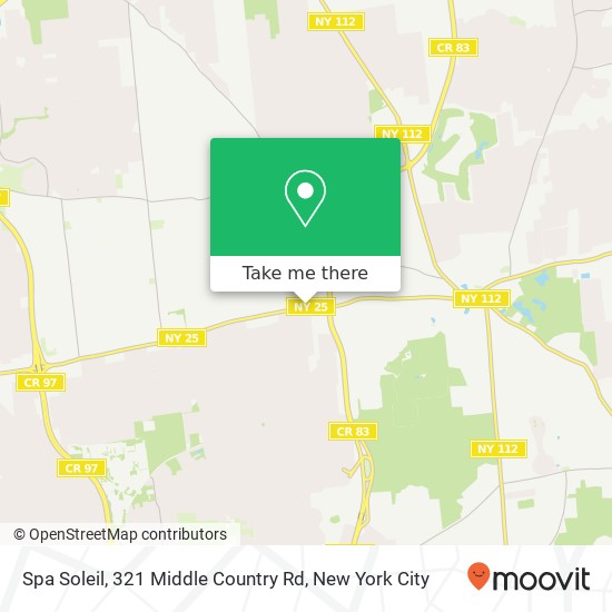 Spa Soleil, 321 Middle Country Rd map