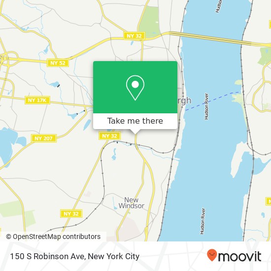 150 S Robinson Ave, Newburgh, NY 12550 map