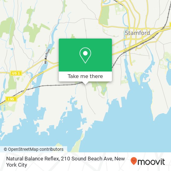 Natural Balance Reflex, 210 Sound Beach Ave map
