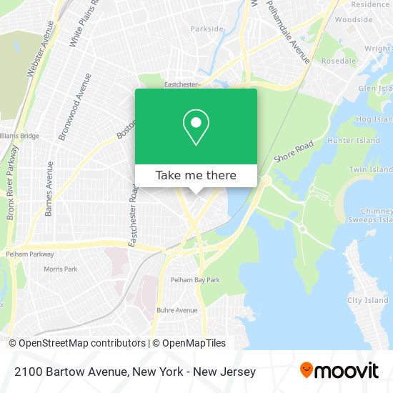 2100 Bartow Avenue map