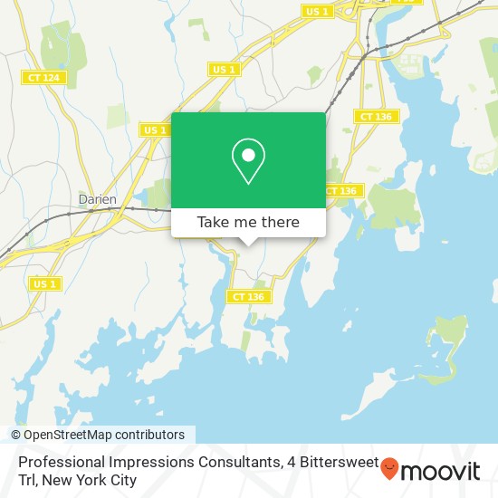 Mapa de Professional Impressions Consultants, 4 Bittersweet Trl